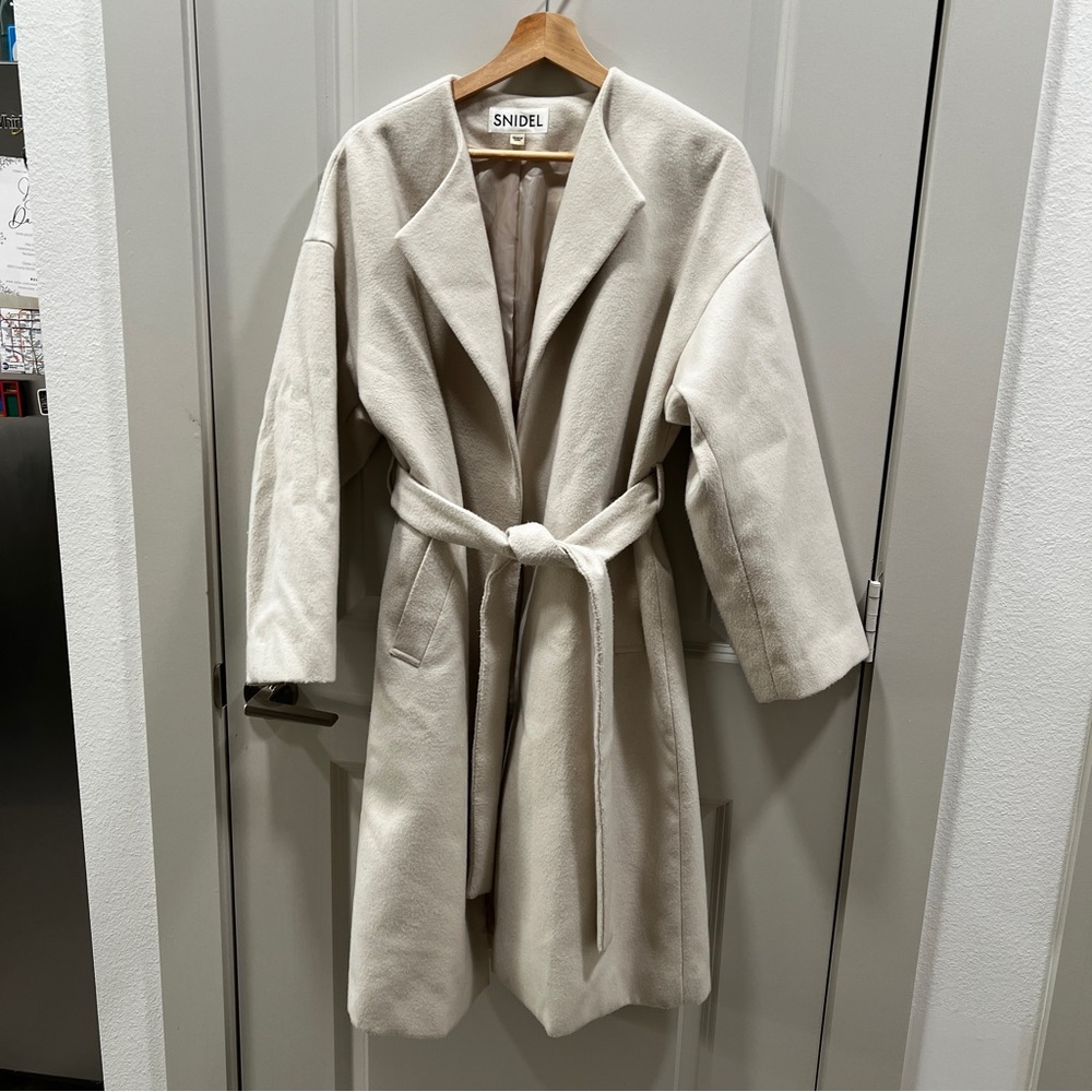 🚫SOLD🚫 SNIDEL Tie Waist Coat